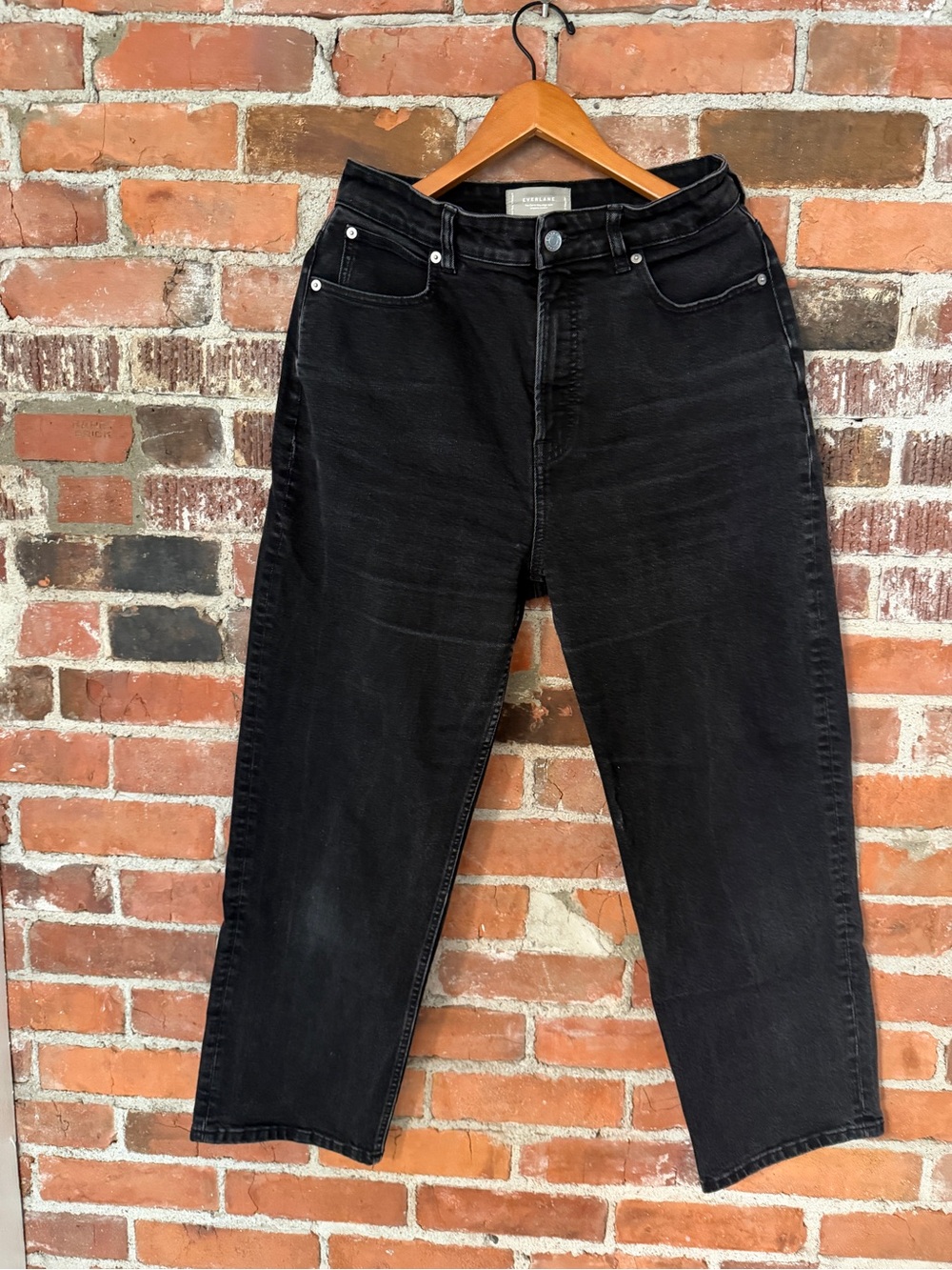 Everlane Black “The Way High” Jeans